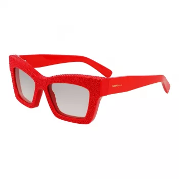 Ferragamo Moteriški Akiniai nuo Saulės SF2045SR52176 Stačiakampis Acetatinis Rėmas Rudi Gradientiniai Stiklai 52/17/140 mm