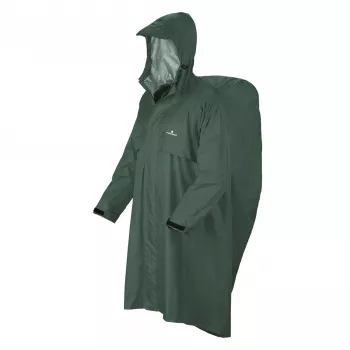 Ferrino Trekker Rain Poncho Green 150 cm