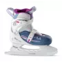 Fila J-ONE G ICE HR vaikiškos reguliuojamo dydžio dailiojo čiuožimo pačiūžos - EU 31-35, balta/šviesiai mėlyna