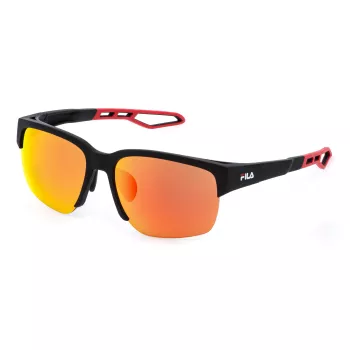 FILA SFIA06-60U28R Vyriški stačiakampiai akiniai nuo saulės su UV400 apsauga