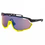 FILA Unisex Sunglasses SFI529-546HKX - Juodas rėmelis, pilki lęšiai, UV400 apsauga