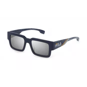 FILA moteriški akiniai nuo saulės SFI314-516S9X Havana stačiakampiai 51mm