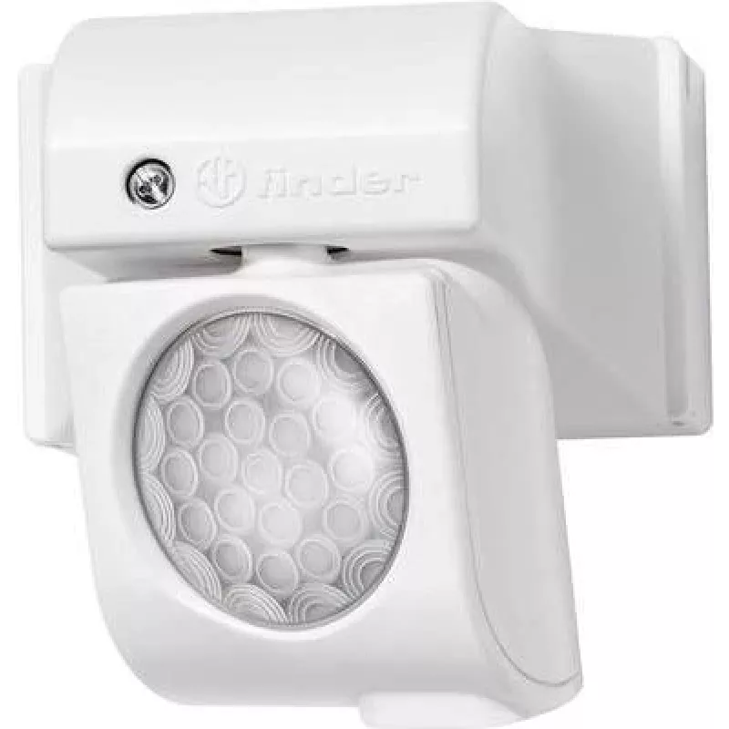 Finder Type 18.A1 infraraudonųjų spindulių judesio daviklis, 110-230V AC, 180° 12m, 1 NO 10A, IP54, baltas 18.A1.8.230.0000