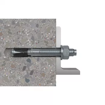 FISCHER Bolt Anchor FAZ II Plus 12/20 R – Nerūdijantis plienas A4, 80 vnt. kibire