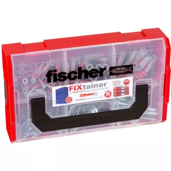 Fischer DUO-Line varžtų ir kaiščių rinkinys dėžutėje, 105 vnt., DUOPOWER & DUOTEC 535969