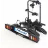 Fischer ProlineEvo 2 dviračių laikiklis ant farko 2 dviračiams, 60 kg, sulankstomas, su LED apšvietimu