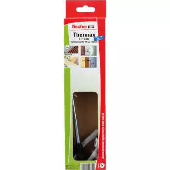 fischer THERMAX 8/160 M6 termoizoliacinis atraminis tvirtinimo sistemą, juoda/pilka, 2 vnt. 045684