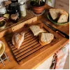 Fiskars 1059230 Stačiakampė bambukinė pjaustymo lentelė 35 x 25 cm