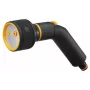 FISKARS Multi-Spray Gun 3-Pattern Watering Nozzle su SoftGrip™, juoda/oranžinė