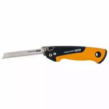 Fiskars Pro Compact Flenkamas pjūklas, 160 mm geležtė, dvi geležtės, SoftGrip rankena, saugos užraktas