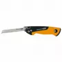 Fiskars Pro Compact Flenkamas pjūklas, 160 mm geležtė, dvi geležtės, SoftGrip rankena, saugos užraktas