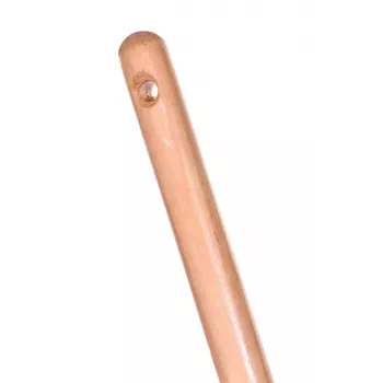Fiskars Solid lapų grėblys, 52 cm pločio polipropileno galvutė, 175 cm aliuminio kotas, 25 lanksčios šakelės, juoda/oranžinė