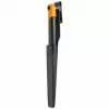 Fiskars X-series K82 derliaus peilis, nerūdijančio plieno ašmenimis, SoftGrip rankena, 15 cm, juoda/oranžinė