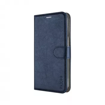 Fixed Opus Book Case, Samsung Galaxy A37 5G, dirbtinė oda, mėlyna