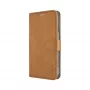 Fixed Opus Book Case Samsung Galaxy A37 5G, sintetinė oda, ruda