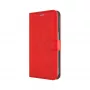 Fixed Opus Book Case, Samsung Galaxy A57 5G, Raudona, Dirbtinė Oda