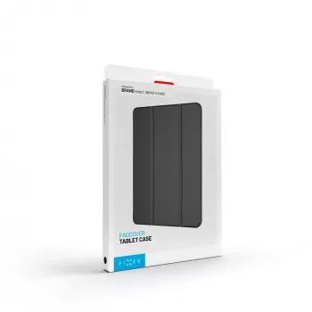FIXED Padcover, skirtas Apple iPad Air 11 colių (2020–2026), juodos spalvos