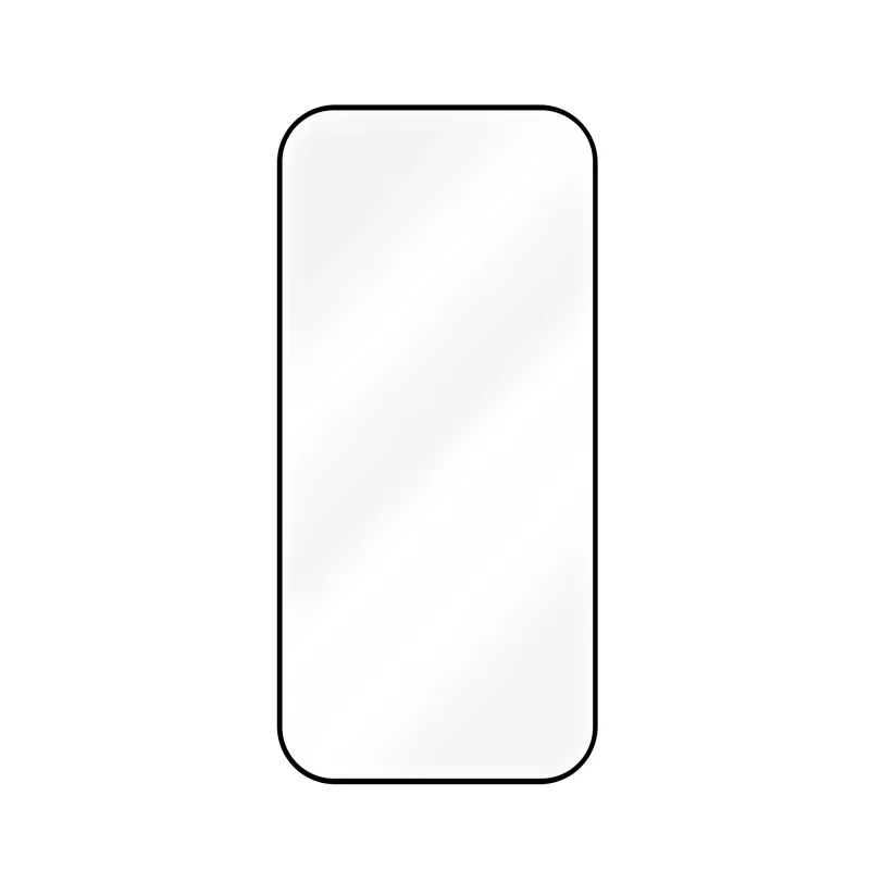 Fixed Apsauginis Stiklas Samsung Galaxy A37 5G - Grūdintas Stiklas - Juodas - Visas Ekranas 2.5D