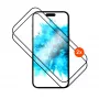 Fixed Apsauginis Stiklas Samsung Galaxy A37 5G - Grūdintas Stiklas - Juodas - Visas Ekranas 2.5D