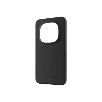 Fixed Story Back Cover, skirta Xiaomi Redmi Note 15 Pro+ 5G, guminis, juodas