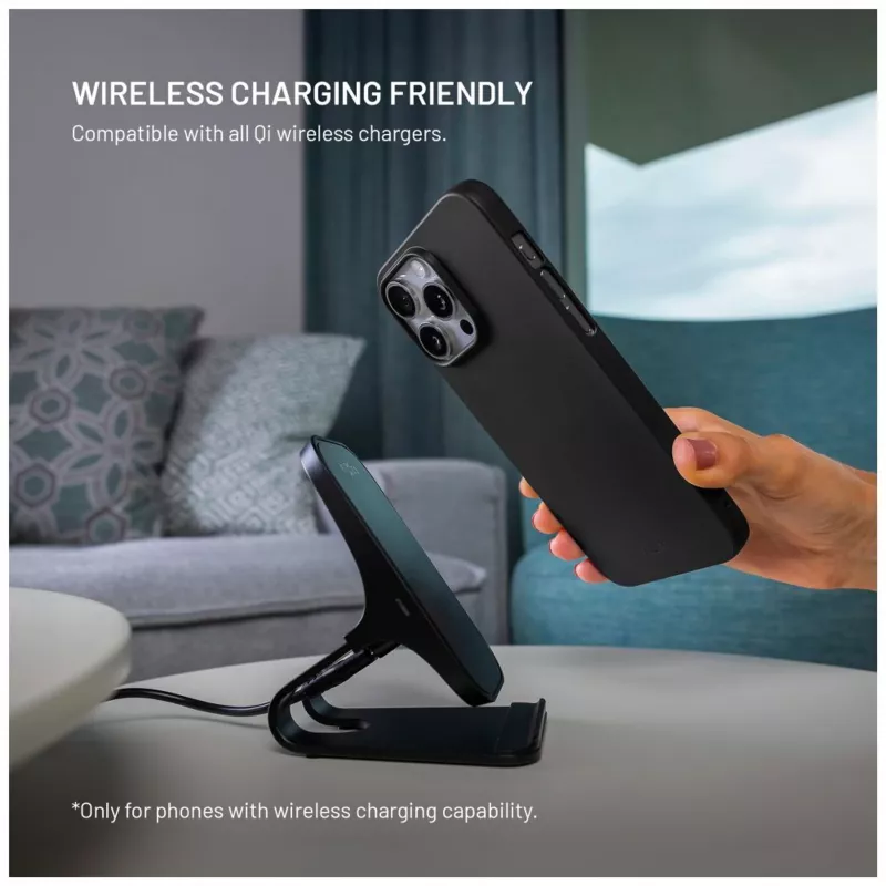 Fixed Story Back Cover, skirta Xiaomi Redmi Note 15 Pro+ 5G, guminis, juodas