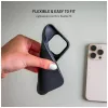 Fixed Story Back Cover, skirta Xiaomi Redmi Note 15 Pro+ 5G, guminis, juodas
