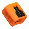 Flextail Evo Pump 3 nešiojamas oro siurblys ir stovyklavimo žibintas (oranžinis)