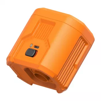 Flextail Evo Pump 3 nešiojamas oro siurblys ir stovyklavimo žibintas (oranžinis)