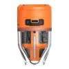 Flextail Max Pump 3 Portable Pump (Orange) – USB-C įkraunamas oro siurblys su LED šviesa, 3600 mAh, IPX4