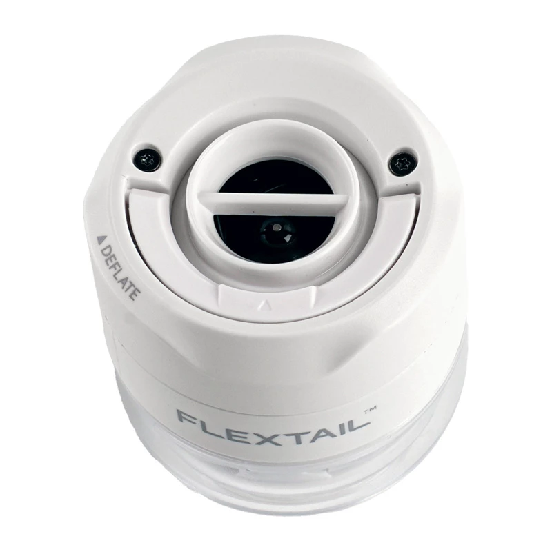 FLEXTAIL Tiny Pump 3X elektrinis siurblys (baltas) – 180 L/min, įkraunamas per USB-C, IP44, su LED šviesa