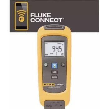 Fluke a3002 FC belaidis AC/DC srovės matuoklis, 400 A, CAT III 1000V/CAT IV 600V, juodas/oranžinis 4459442