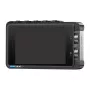 FNIRSI DS215H osciloskopas – 100 MHz, 500 MS/s, 1 kanalas, įmontuotas signalų generatorius, 2.8 inch TFT LCD, USB Type-C, įkraunama baterija, juoda