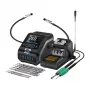 FNIRSI DWS-200F 200W litavimo stotelė su 2.4 inch IPS ekranu, PID valdymu, C245/C210 antgaliais