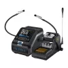 FNIRSI DWS-200F 200W litavimo stotis su OLED ekranu, PID valdymu ir ESD apsauga