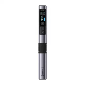 FNIRSI HS-02A MAX 100W išmanusis lituoklis su įrankių rinkiniu