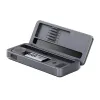 FNIRSI HS-02B Plus Tool Box 100W USB-C PD lituoklis su 0.87 inch OLED ekranu, 80-420°C, įšyla per 6 s, aliuminio korpusas, reguliuojamas miego/išjungimo režimas, atnaujinama programinė įranga
