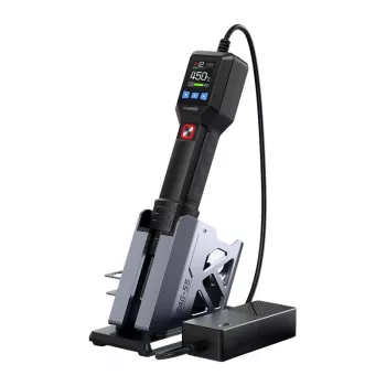 FNIRSI SAG-55 PLUS Protingas Šilumos Pistoletas 650W 100-500°C OLED