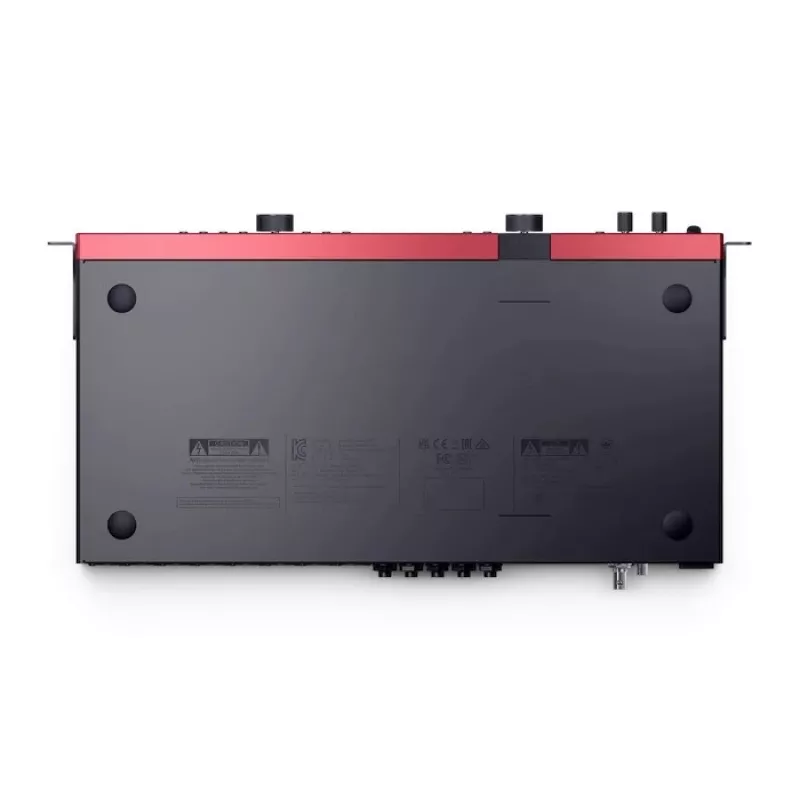Focusrite Scarlett 18i20 4th Gen USB-C Audio Interface - 18 įėjimai / 20 išėjimų, 8 išankstiniai stiprintuvai, 192 kHz, 24 bitai, montuojamas stelaže