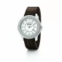 Folli Follie Donatella Moteriškas Laikrodis WF5T003ZTW 30mm Rožinio Aukso Nerūdijantis Plienas Balta Oda