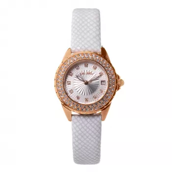 Folli Follie Heart4Heart Women's Quartz Analog Watch WF1B006ST 33mm Silver Stainless Steel