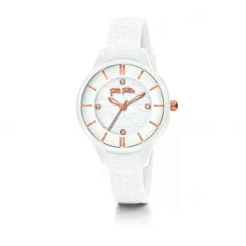 Folli Follie Heart4Heart Moteriškas Laikrodis WF15P027ZSW 28mm Sidabrinis Nerūdijantis Plienas