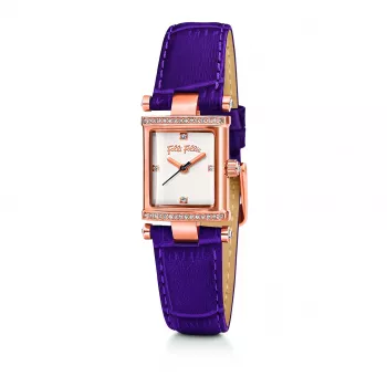 Folli Follie Women's Quartz Analog Watch WF13B037SSL Stainless Steel Silver Dial 18mm