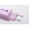 Forcell F-Energy GaN III VT-41 33W 1x USB-C 1x USB-A PD 3.0 QC 4.0 sieninis įkroviklis violetinis