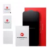 Forcell Ultra Clear Glass grūdinto stiklo apsauginis ekrano stikliukas, skirtas Samsung Galaxy S22 / S23 – juodas