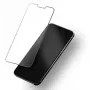 Forcell Ultra Clear Glass grūdinto stiklo apsauginis ekrano stikliukas, skirtas Samsung Galaxy S22 / S23 – juodas
