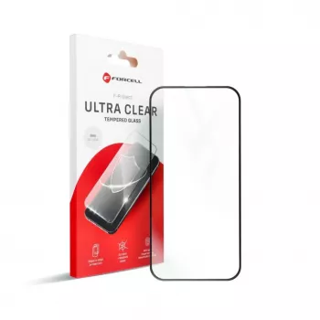 Forcell Ultra Clear Glass Grūdintas Stiklas Ekrano Apsauga, skirta Xiaomi Redmi 14C, Juodas Rėmelis