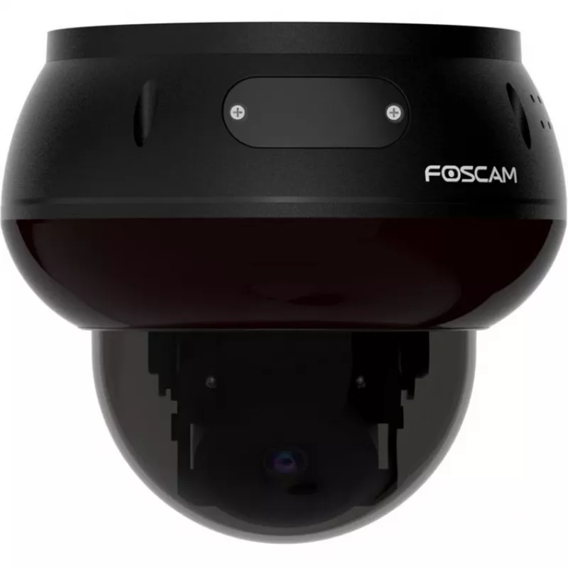 Foscam D8ET IP stebėjimo kamera juoda 8MP (3840x2160), PoE, PT funkcija, AI pagrįstas aptikimas, IK10 apsauga nuo vandalų