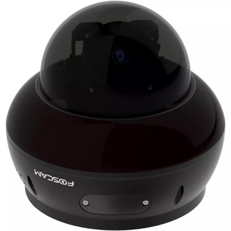Foscam D8ET IP stebėjimo kamera juoda 8MP (3840x2160), PoE, PT funkcija, AI pagrįstas aptikimas, IK10 apsauga nuo vandalų