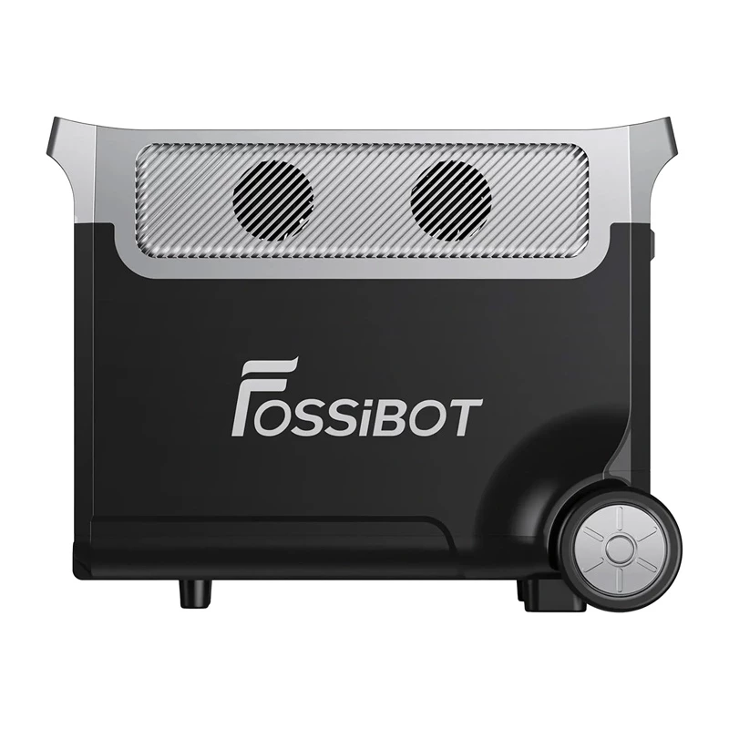 FOSSIBOT FB3840 3840Wh nešiojama elektrinė stotis – 2200W gryno sinusinio signalo AC išvestis, saulės baterijoms paruošta, plečiama talpa