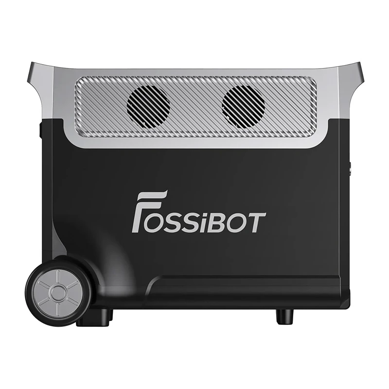 FOSSIBOT FB3840 3840Wh nešiojama elektrinė stotis – 2200W gryno sinusinio signalo AC išvestis, saulės baterijoms paruošta, plečiama talpa